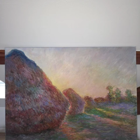 The Haystacks by Dmitry Nikolaevich Kolesnikov. (William Diko) | Art Deluxe Paris
