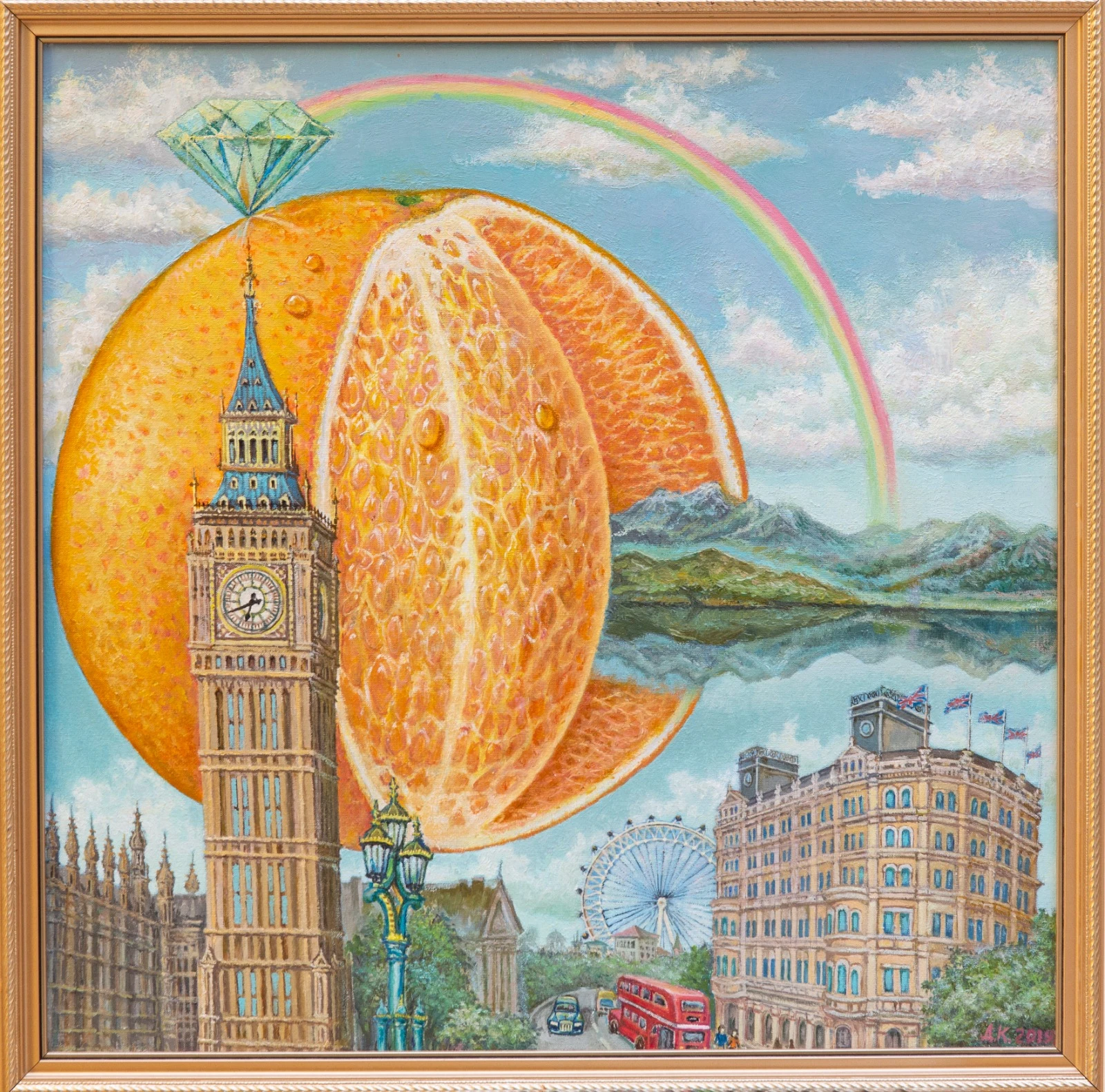 British Orange by Dmitry Nikolaevich Kolesnikov. (William Diko) | Art Deluxe Paris