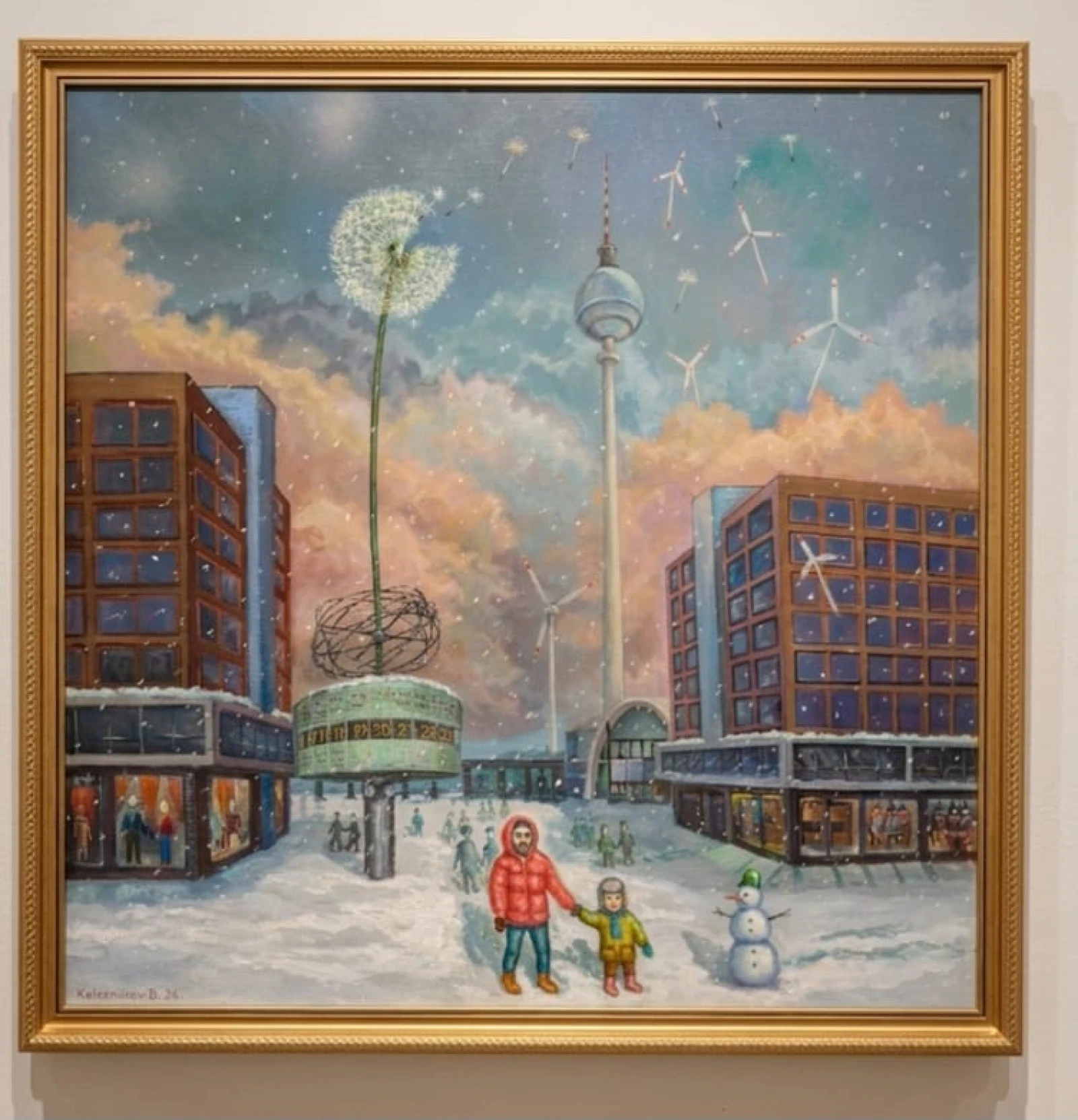 The Big Dandelion of Germany's Economy by Dmitry Nikolaevich Kolesnikov. (William Diko) | Art Deluxe Paris