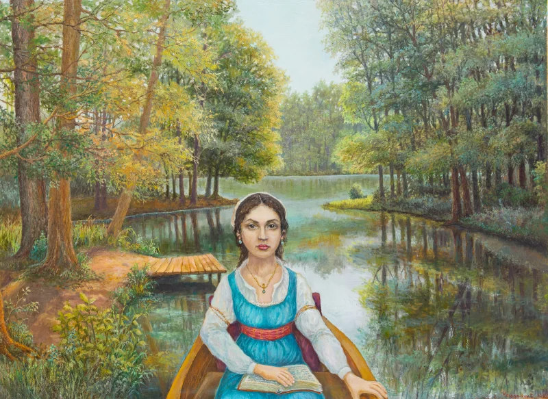 Girl in a Boat