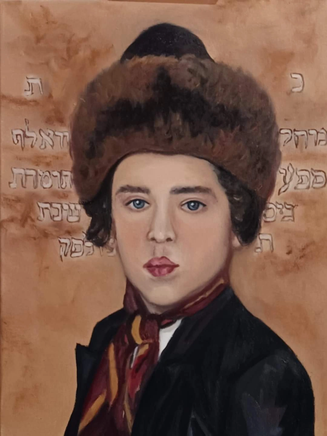 Reproduction du Portrait d'un garçon d'Isidor Kaufmann