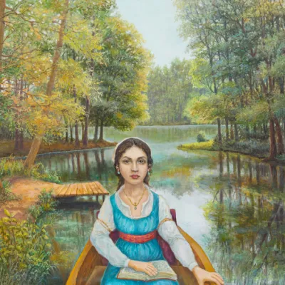 Girl in a Boat