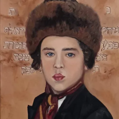 Reproduction du Portrait d'un garçon d'Isidor Kaufmann