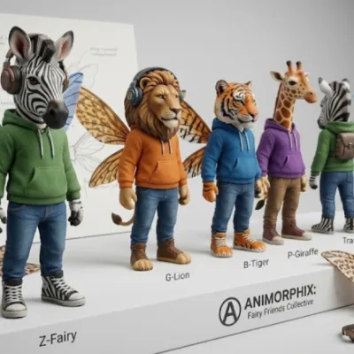 Limited-Edition Collectible Toy — Giraffelf